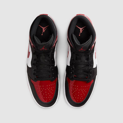 Zapatillas Nike Air Jordan 1 Mid SE Hombre - Básquet | HV4091 006 Rojo/Negro
