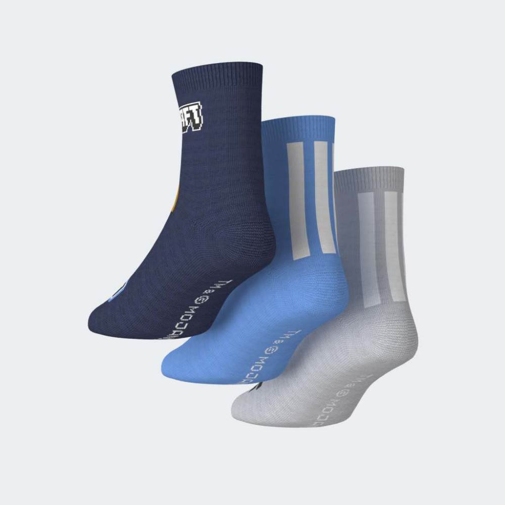 Medias Adidas Minecraft 3P Unisex - Urbano | HZ9518 Multicolor