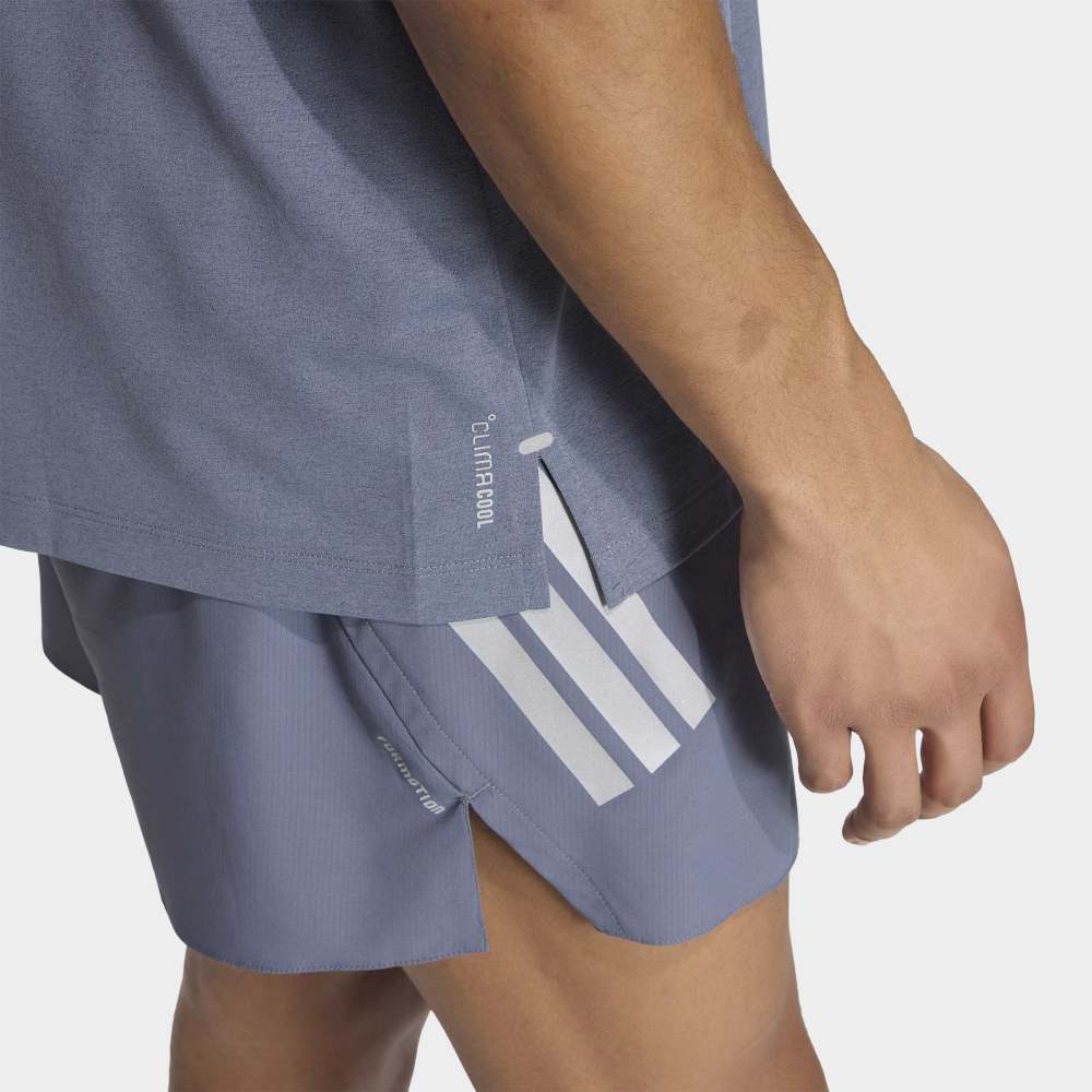 Polo Adidas ADI365 T M Hombre - Running | HZ9568 Gris