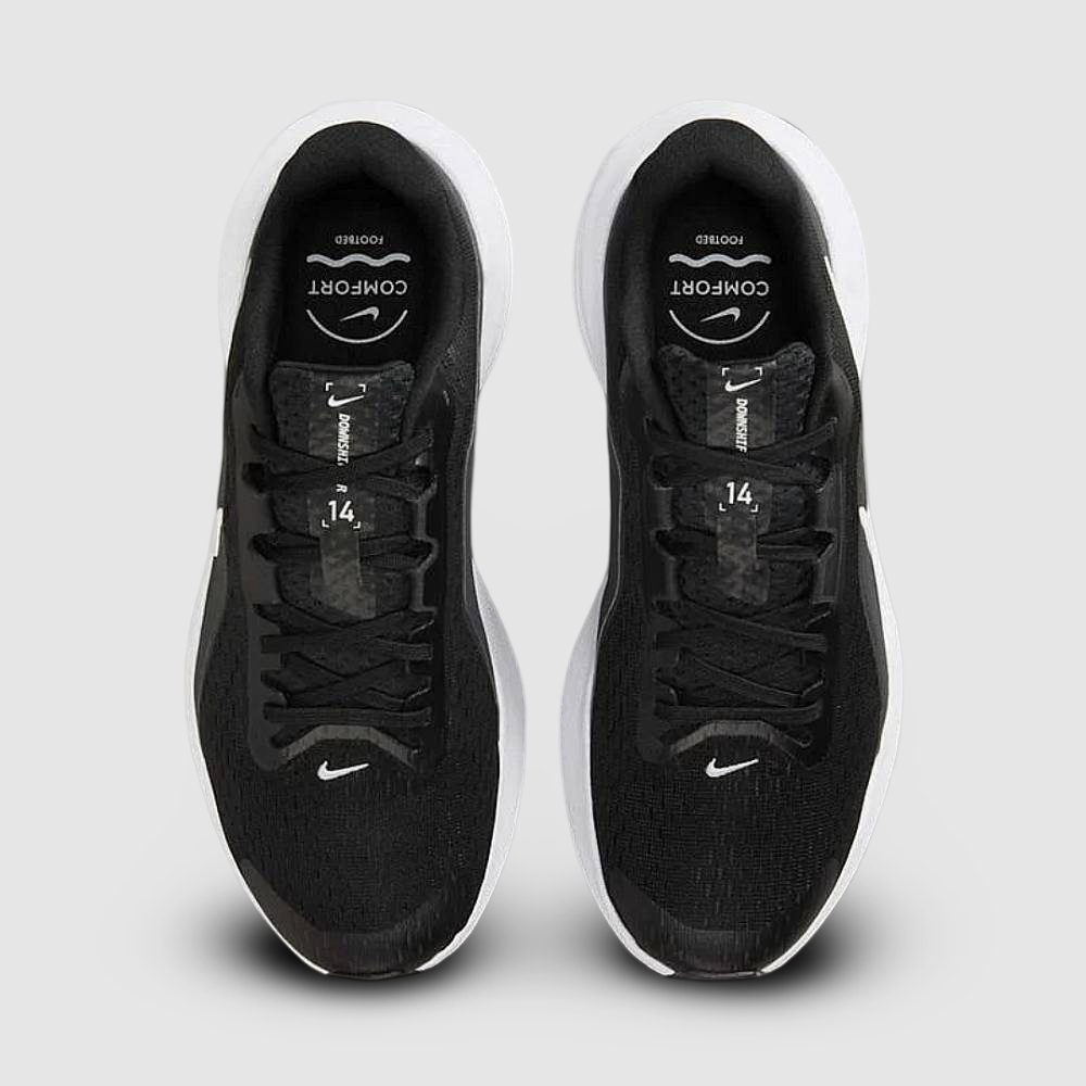 Zapatillas Nike Downshifter 14 Mujer - Running | IB1899 002 Negro/Blanco