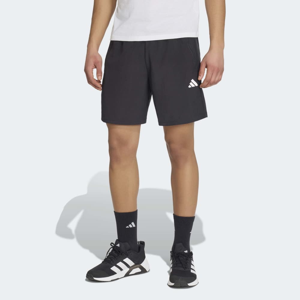 Shorts Adidas Entrenamiento Essentials Tejidos Hombre - Training | IC6976 Negro