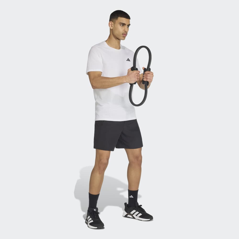 Shorts Adidas Entrenamiento Essentials Tejidos Hombre - Training | IC6976 Negro