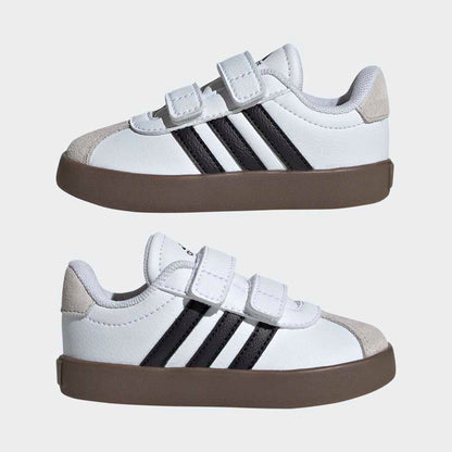 Zapatillas Adidas VL Court 3.0 Niños - Urbano | ID9157 Blanco