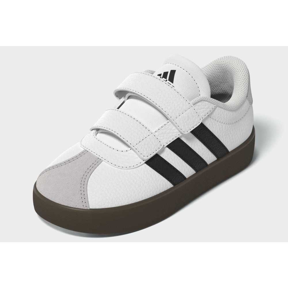Zapatillas Adidas VL Court 3.0 Niños - Urbano | ID9157 Blanco