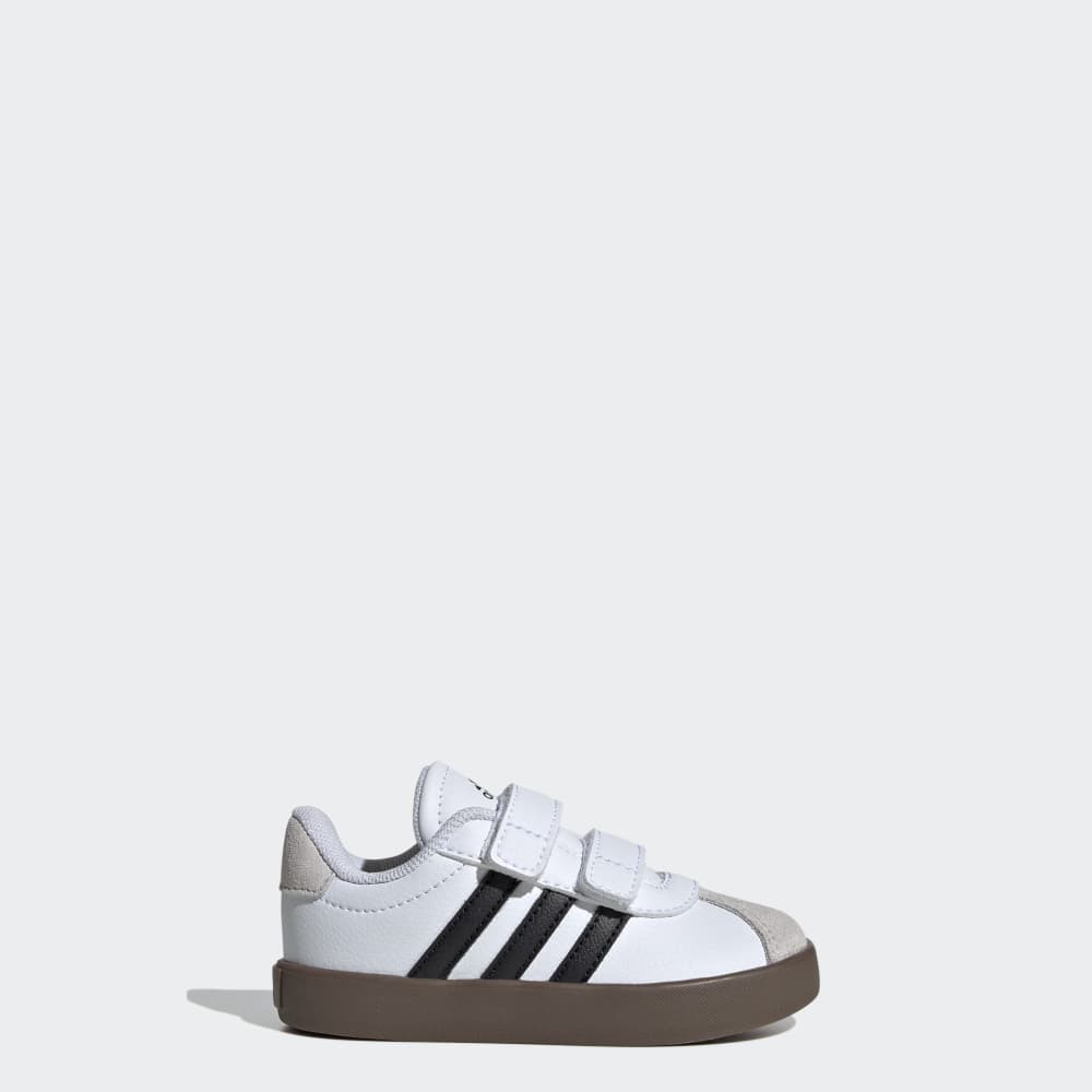 Zapatillas Adidas VL Court 3.0 Niños - Urbano | ID9157 Blanco