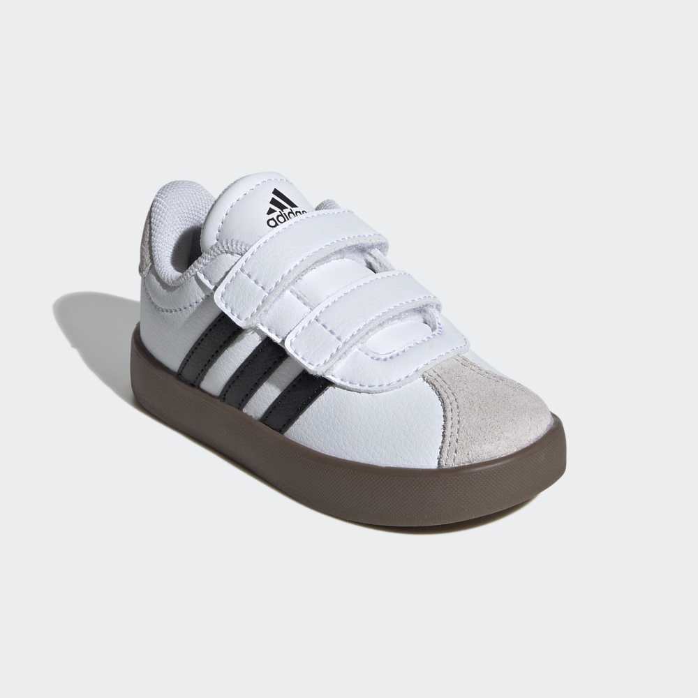 Zapatillas Adidas VL Court 3.0 Niños - Urbano | ID9157 Blanco