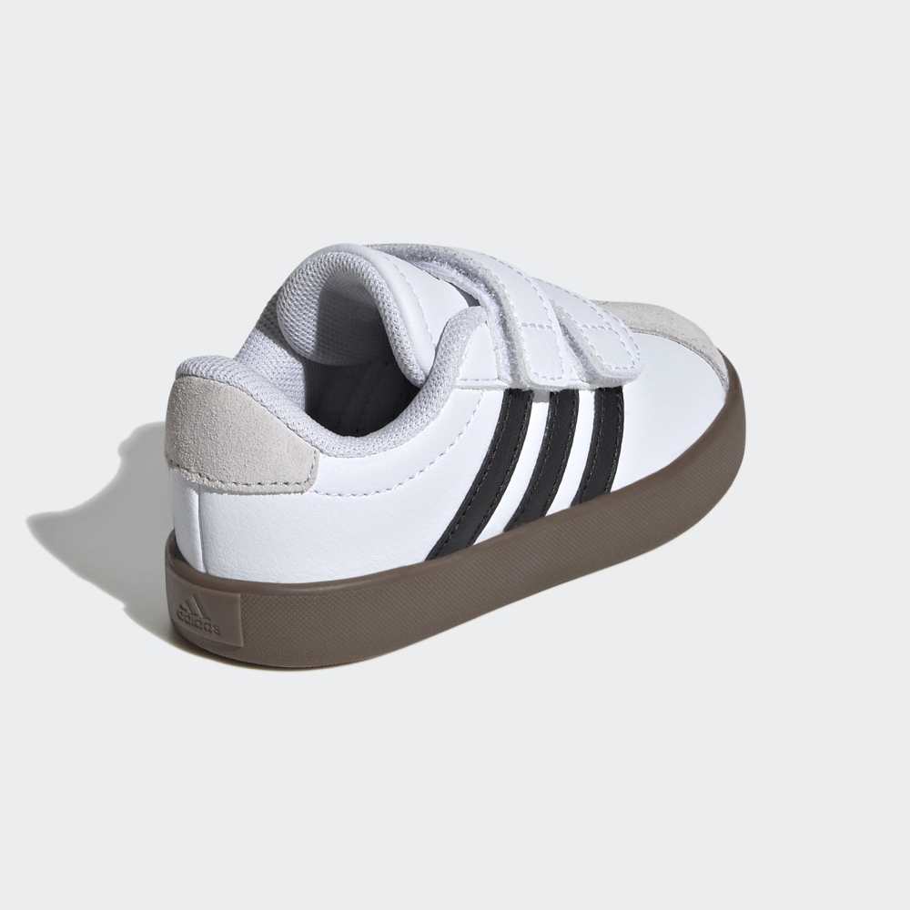 Zapatillas Adidas VL Court 3.0 Niños - Urbano | ID9157 Blanco
