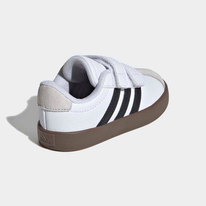 Zapatillas Adidas VL Court 3.0 Niños - Urbano | ID9157 Blanco