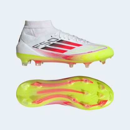 Zapatillas Adidas F50 Pro FG Mid Mujer - Fútbol | IE1462 Blanco