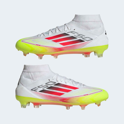 Zapatillas Adidas F50 Pro FG Mid Mujer - Fútbol | IE1462 Blanco