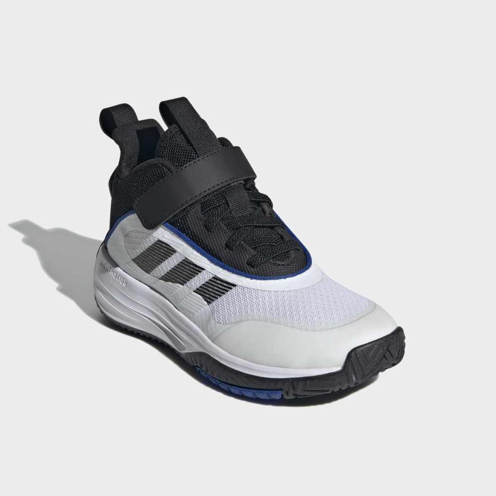 Zapatillas Adidas Ownthegame 3.0 Unisex - Básquet | IF4592 Blanco / Negro
