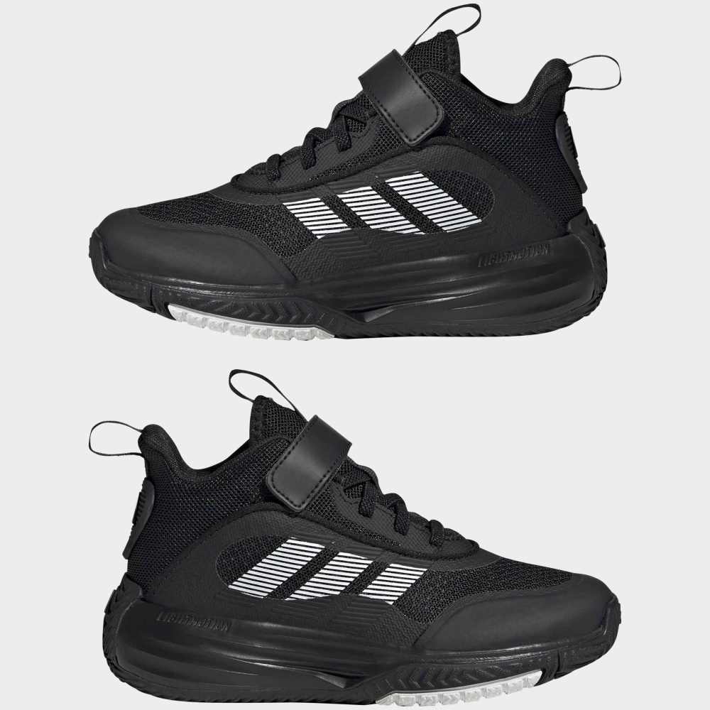 Zapatillas Adidas Ownthegame 3.0 Unisex - Básquet | IF4593 Negro / Blanco