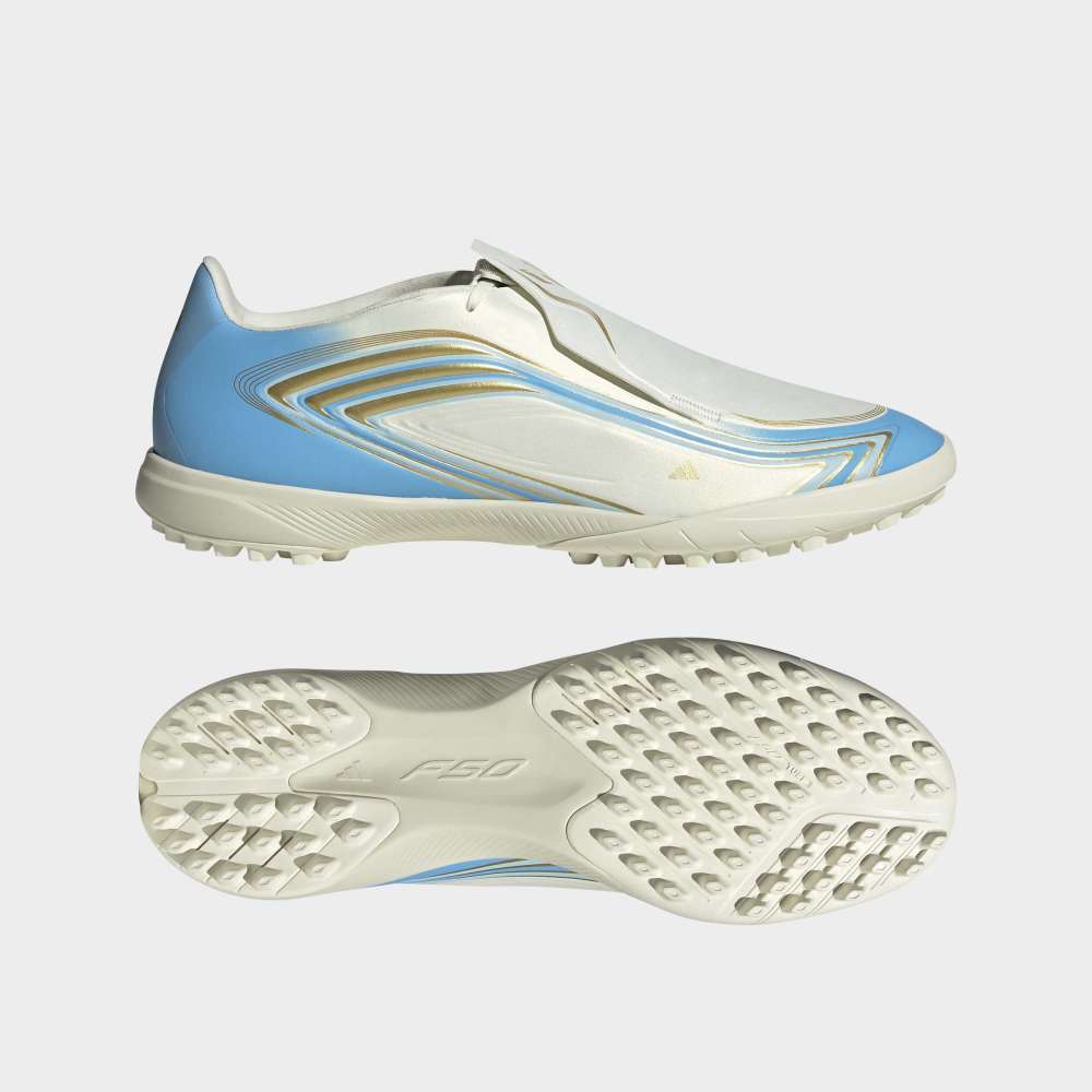 Zapatillas Adidas F50 Messi League TF Hombre - Fútbol | IH1903 Blanco / Celeste