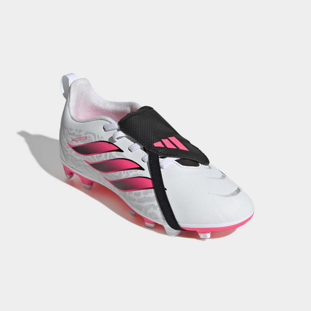 Zapatillas Adidas Predator Club FT FG/MG J Unisex - Fútbol | IH2097 Blanco