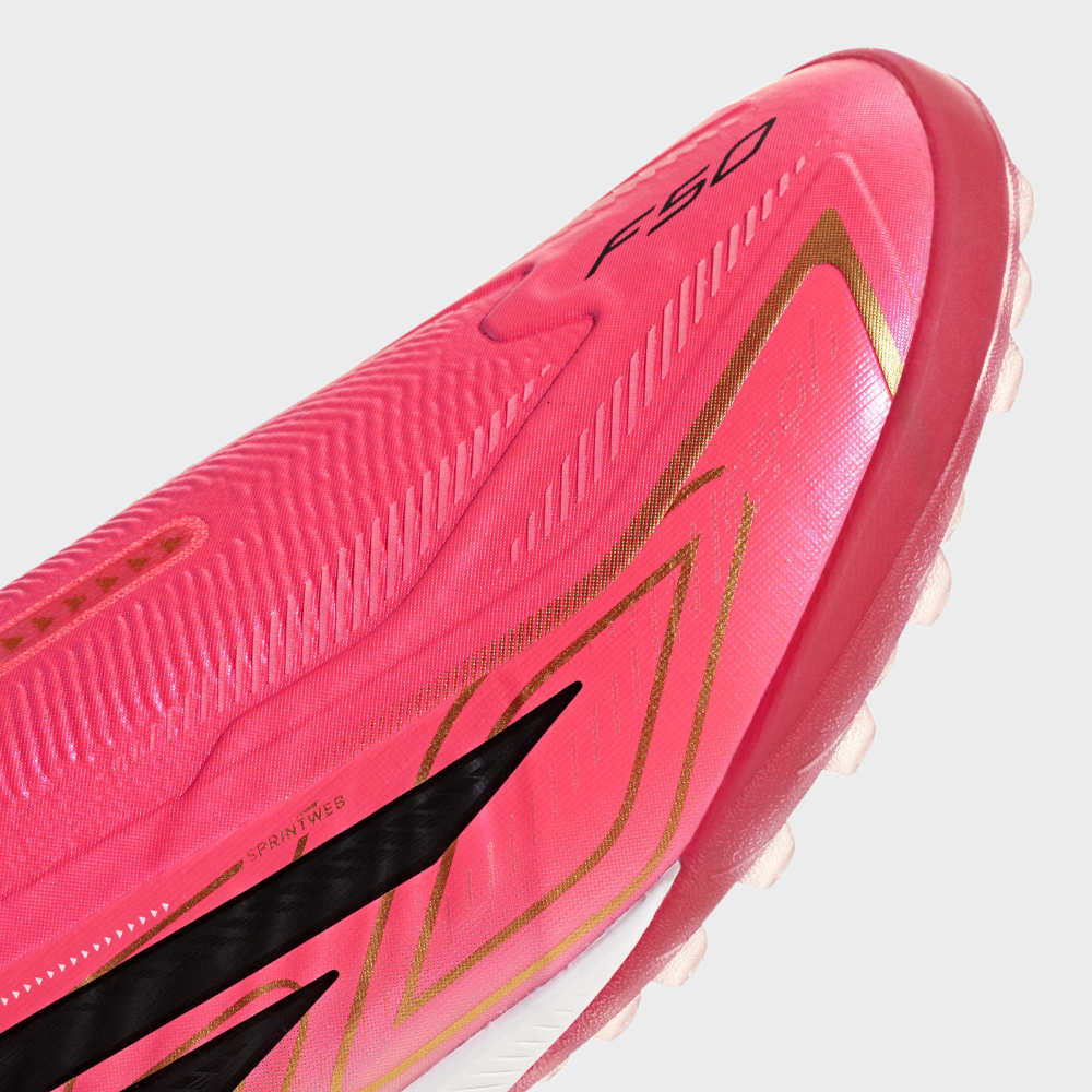 Zapatillas Adidas F50 Hyperfast Pro LL TF Hombre - Fútbol | IH4570 Rosa