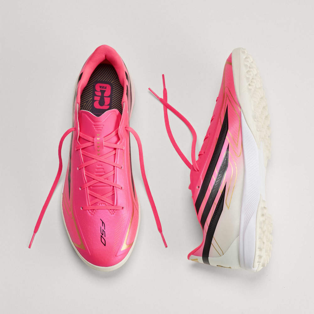 Zapatillas Adidas F50 Hyperfast League TF Hombre - Fútbol | IH4582 Rosa