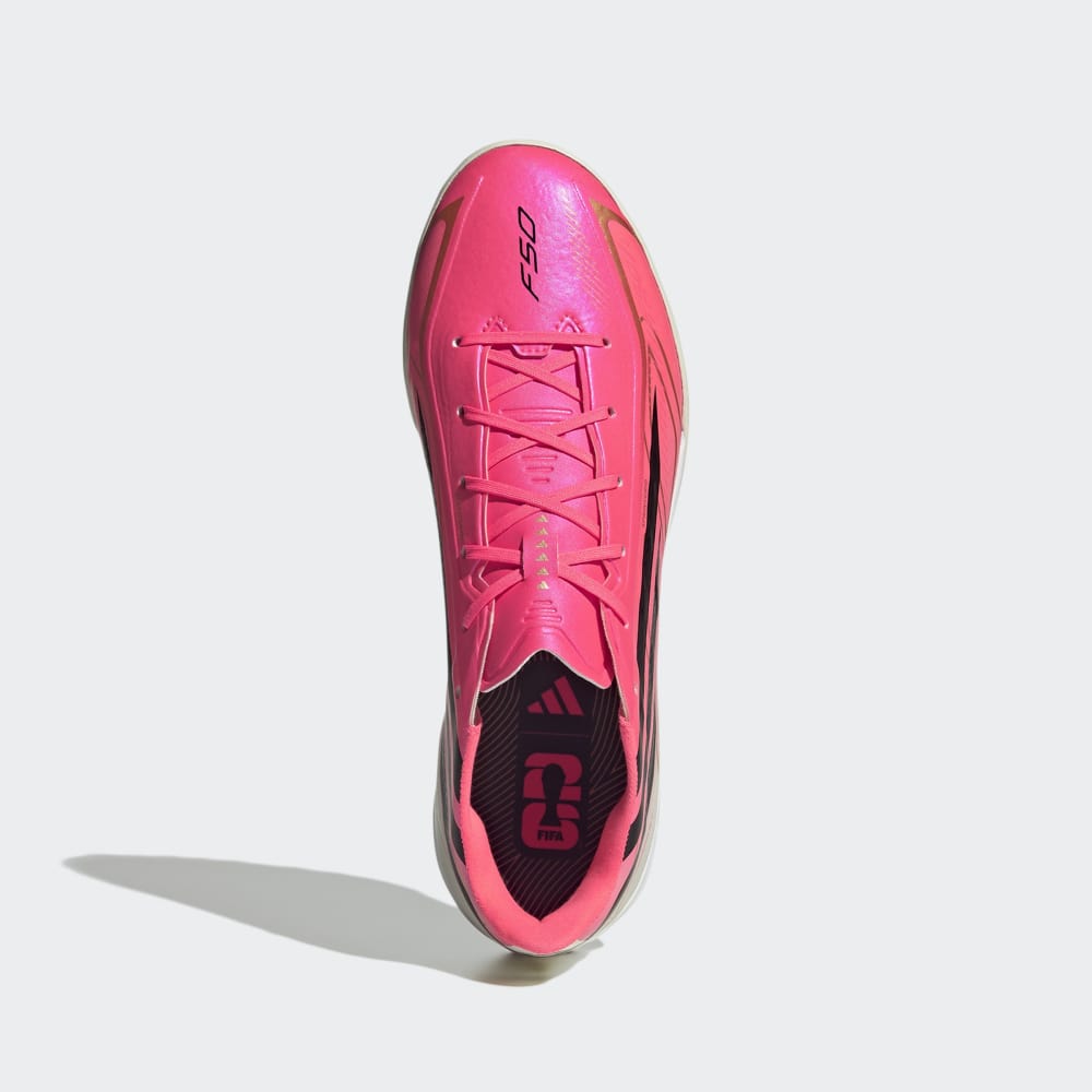 Zapatillas Adidas F50 Hyperfast League TF Hombre - Fútbol | IH4582 Rosa