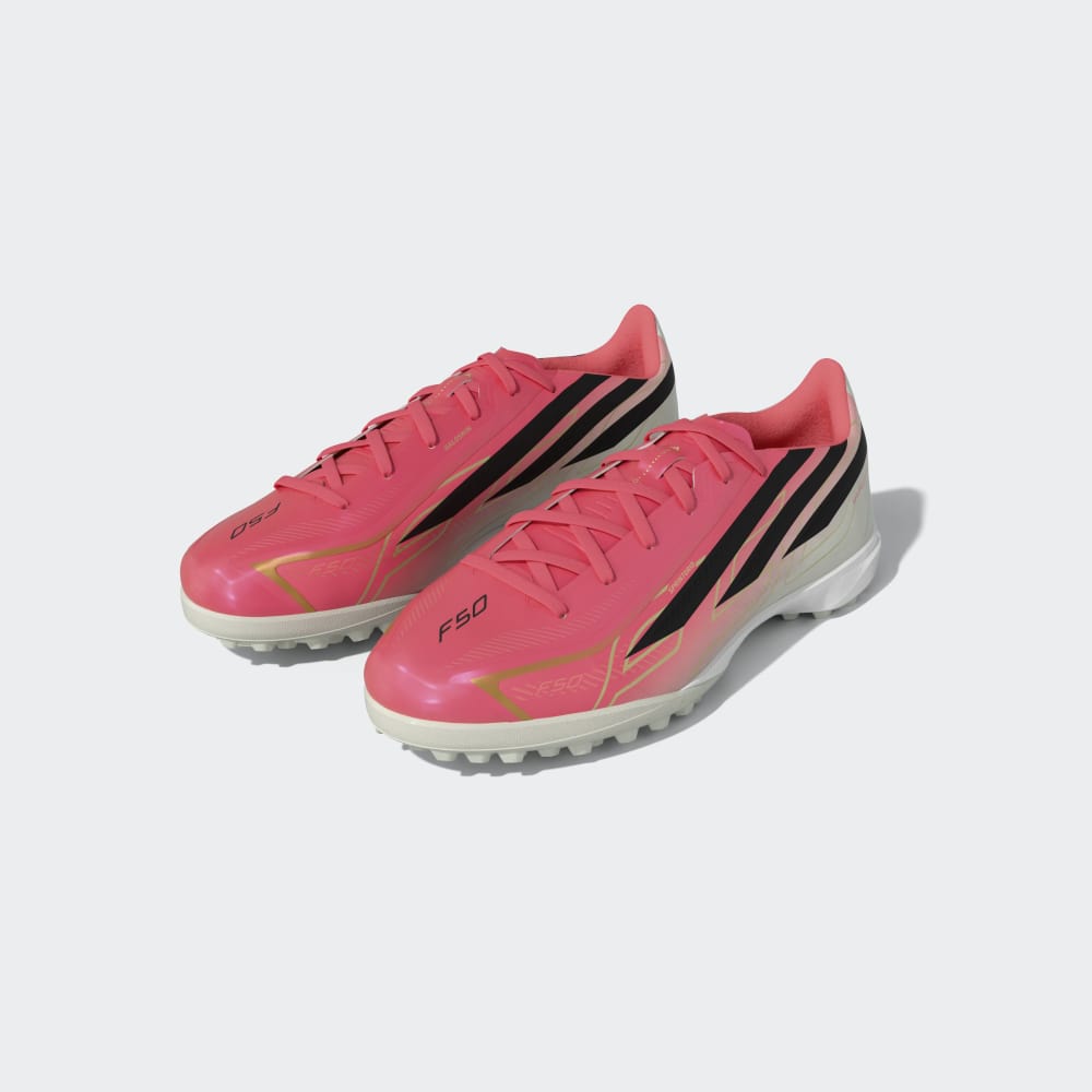 Zapatillas Adidas F50 Hyperfast League TF Hombre - Fútbol | IH4582 Rosa