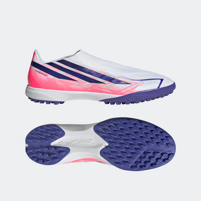 Zapatillas Adidas F50 Hyperfast League LL/TF Hombre - Fútbol | IH4585 Blanco / Azul