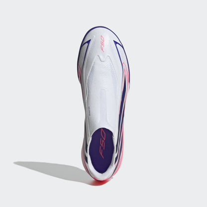 Zapatillas Adidas F50 Hyperfast League LL/TF Hombre - Fútbol | IH4585 Blanco / Azul