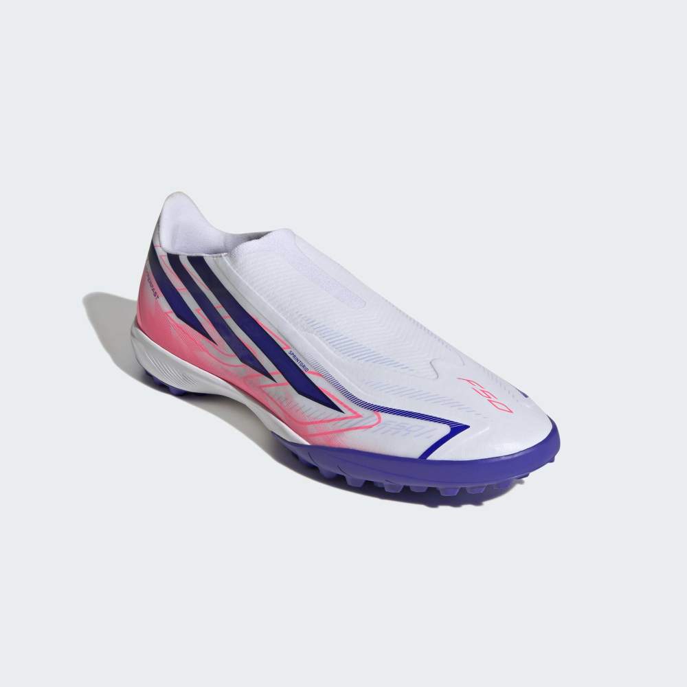 Zapatillas Adidas F50 Hyperfast League LL/TF Hombre - Fútbol | IH4585 Blanco / Azul