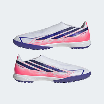 Zapatillas Adidas F50 Hyperfast League LL/TF Hombre - Fútbol | IH4585 Blanco / Azul