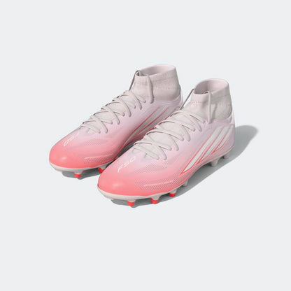 Zapatillas Adidas F50 Sparkfusion Club FG/AG Mujer - Fútbol | IH4624 Rosado / Blanco