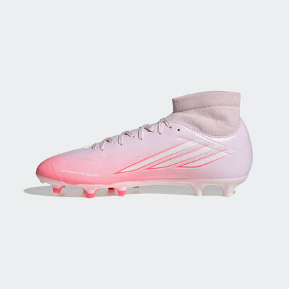 Zapatillas Adidas F50 Sparkfusion Club FG/AG Mujer - Fútbol | IH4624 Rosado / Blanco
