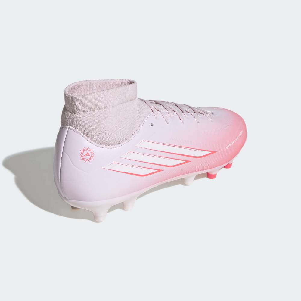 Zapatillas Adidas F50 Sparkfusion Club FG/AG Mujer - Fútbol | IH4624 Rosado / Blanco