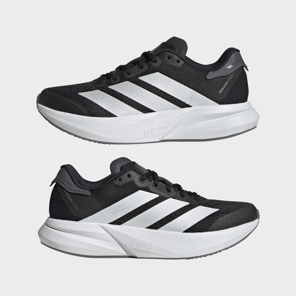 Adidas Duramo Speed 2 Mujer - Correr | Color Negro/Blanco