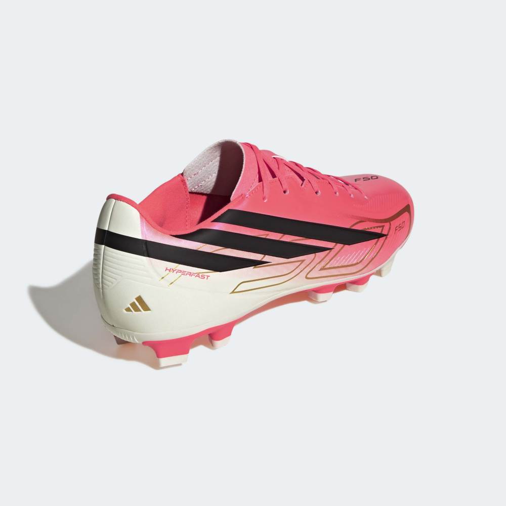 Zapatillas Adidas F50 Hyperfast Club FG/MG Hombre - Fútbol | IH9375 Rosa