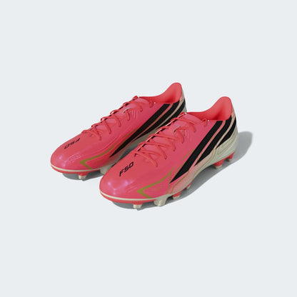 Zapatillas Adidas F50 Hyperfast Club FG/MG Hombre - Fútbol | IH9375 Rosa