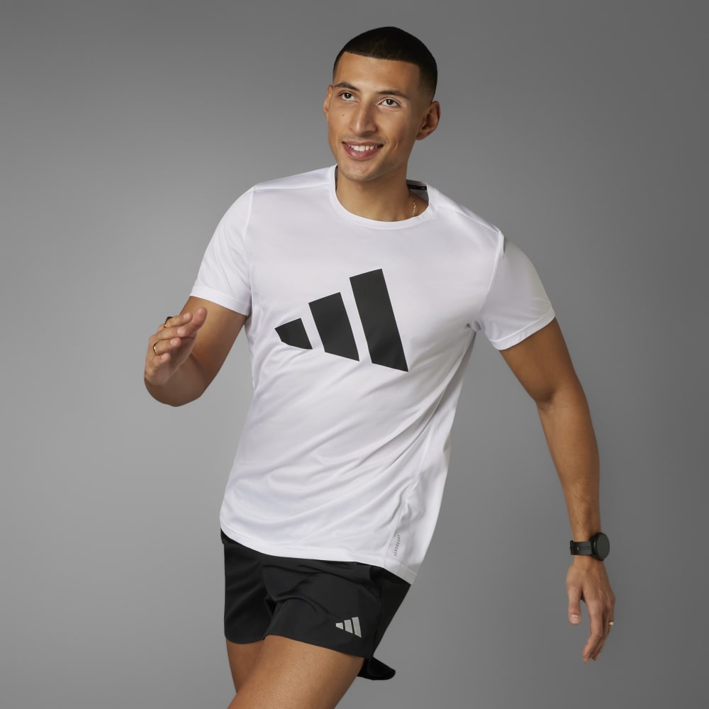 Polo Adidas Run It Hombre - Running | IN0075 Blanco