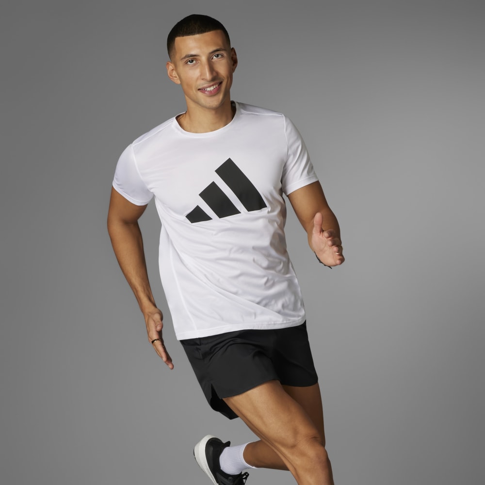 Polo Adidas Run It Hombre - Running | IN0075 Blanco