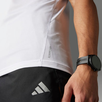 Polo Adidas Run It Hombre - Running | IN0075 Blanco