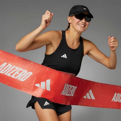 Polo Adidas Adizero E Tank Mujer - Running | IN1180 Negro