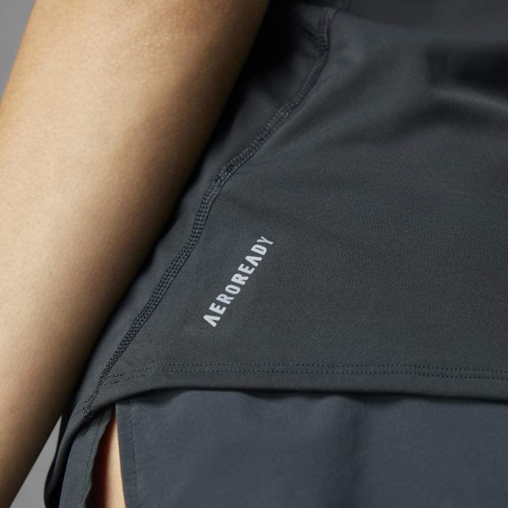 Polo Adidas Adizero E Tank Mujer - Running | IN1180 Negro