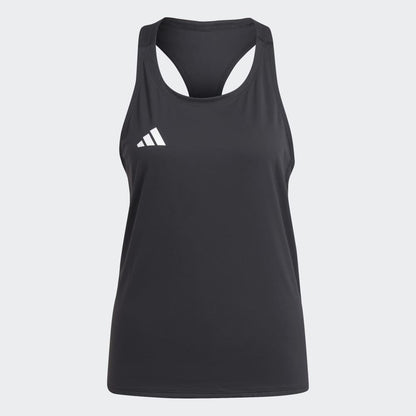 Polo Adidas Adizero E Tank Mujer - Running | IN1180 Negro