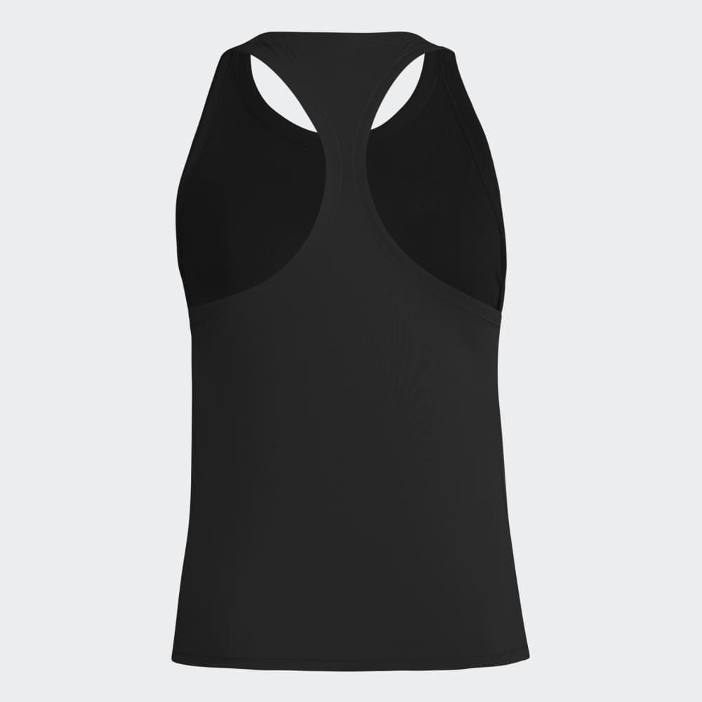 Polo Adidas Adizero E Tank Mujer - Running | IN1180 Negro