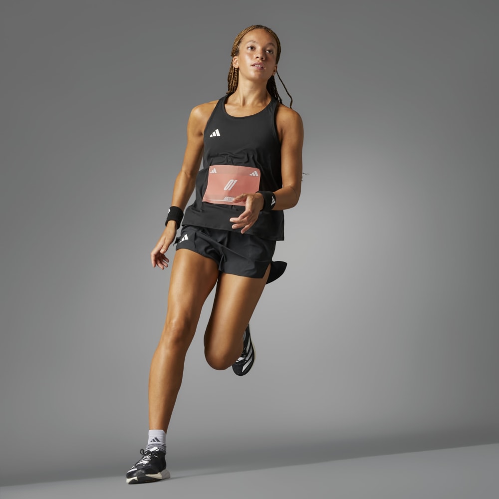 Shorts Adidas Adizero Short Mujer - Running | IN8707 Negro