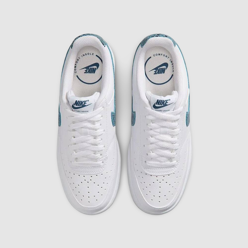 Zapatillas Nike Court Vision Low Premium Mujer - Urbano | IO0463 100 Blanco