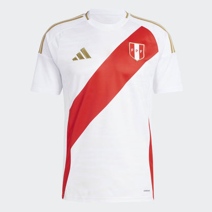 Camiseta Adidas Local Selección Peruana 2024 Hombre - Fútbol | IQ2442 Blanco