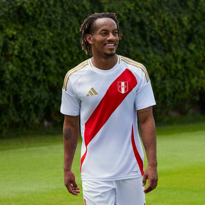 Camiseta Adidas Local Selección Peruana 2024 Hombre - Fútbol | IQ2442 Blanco