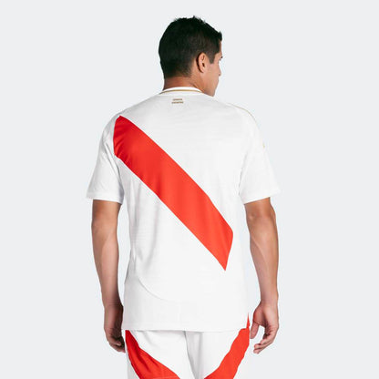 Camiseta Adidas Local Selección Peruana 2024 Hombre - Fútbol | IQ2442 Blanco