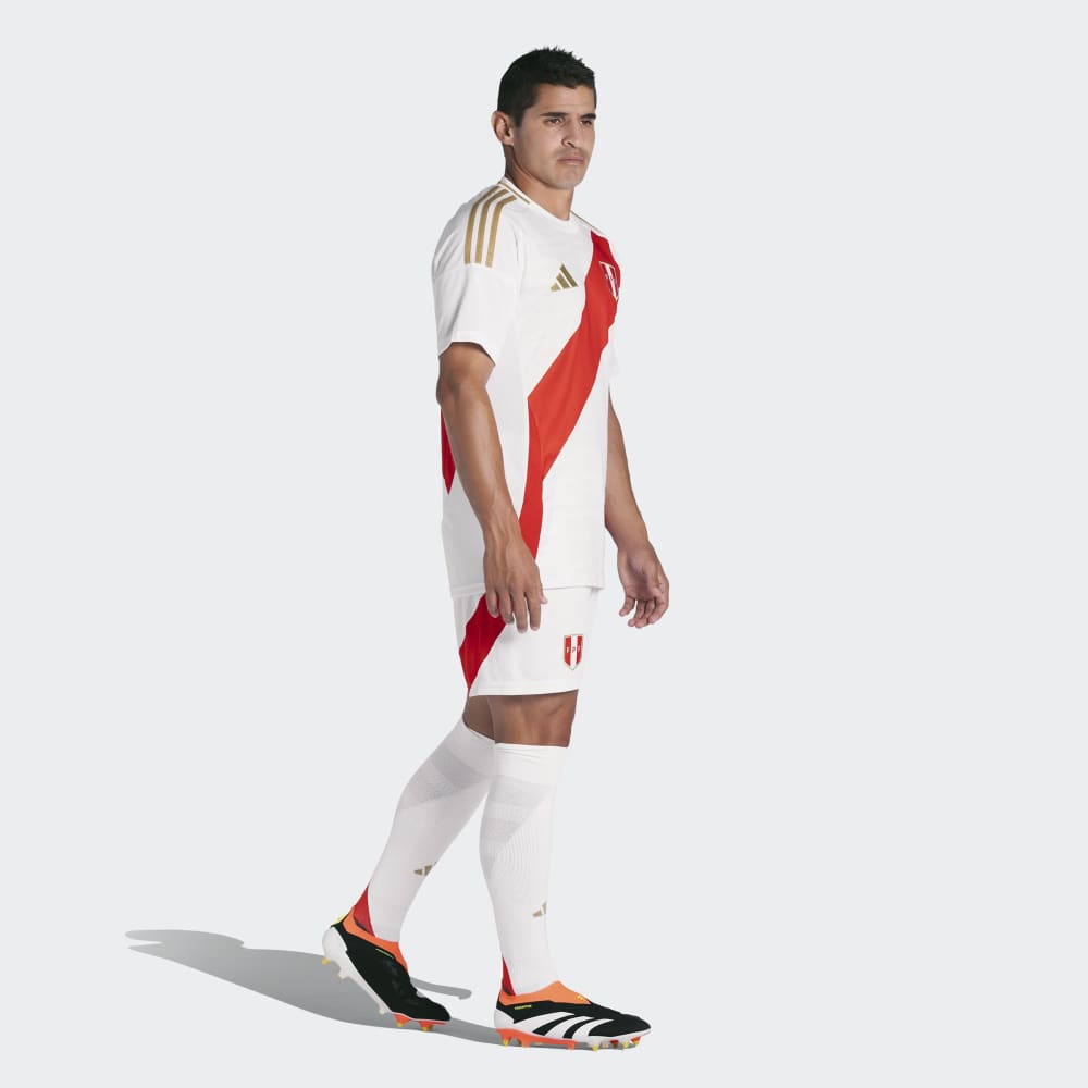 Camiseta Adidas Local Selección Peruana 2024 Hombre - Fútbol | IQ2442 Blanco