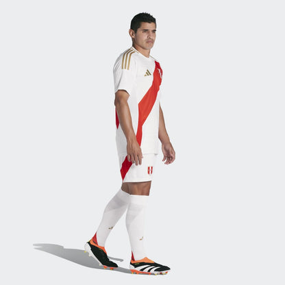 Camiseta Adidas Local Selección Peruana 2024 Hombre - Fútbol | IQ2442 Blanco