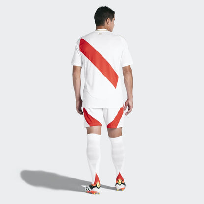 Camiseta Adidas Local Selección Peruana 2024 Hombre - Fútbol | IQ2442 Blanco