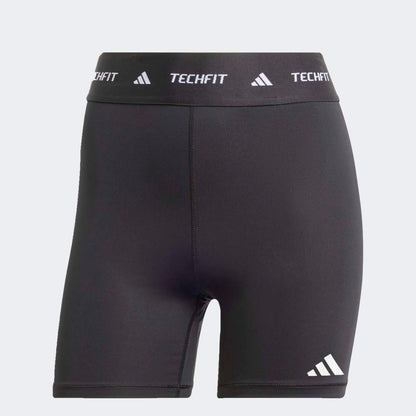 Licras Cortas Adidas Techfit Mujer - Training | IT2275 Negro