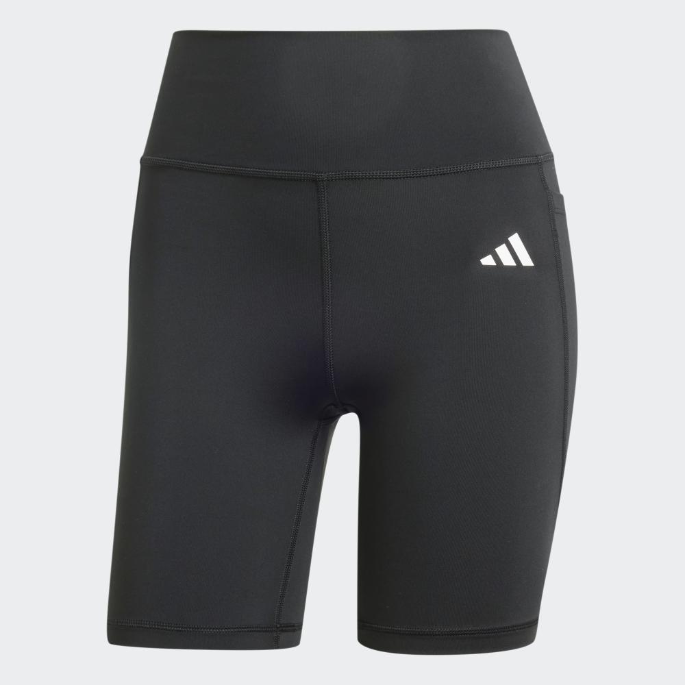 Licras Cortas Adidas Optimé Essentials Stash Pocket 7 Pulgadas Mujer - Training | IT2281 Negro
