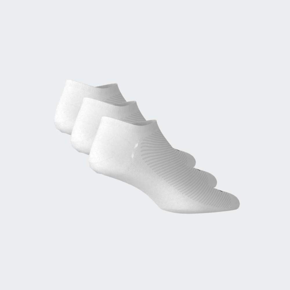 Medias Adidas WMS NO SHOW 3PP Unisex - Urbano | IW5546 Blanco